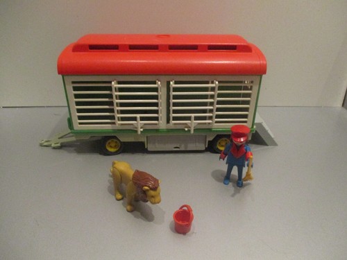 Playmobil zirkuswagen grün - -,