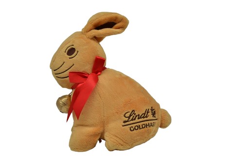 Lindt goldhase stofftier 25 - lindt, ca