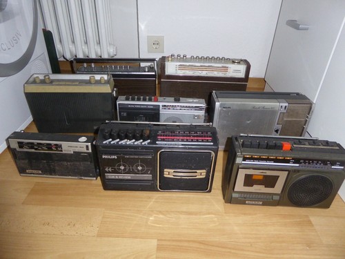 Konvolut radios vintage - konvolut,