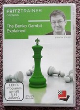 CHESSBASE DVD - FRITZTRAINER - THE BENKA GAMBIT - EXPLAINED - E. L'AMI
