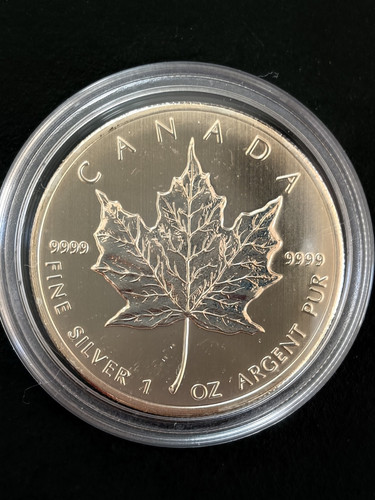 Canada maple leaf dollar - 5,