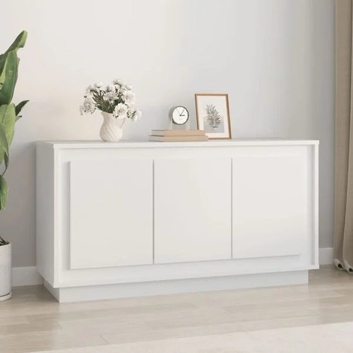 Sideboard weiß 102x35x55 - 102x35x55, cm