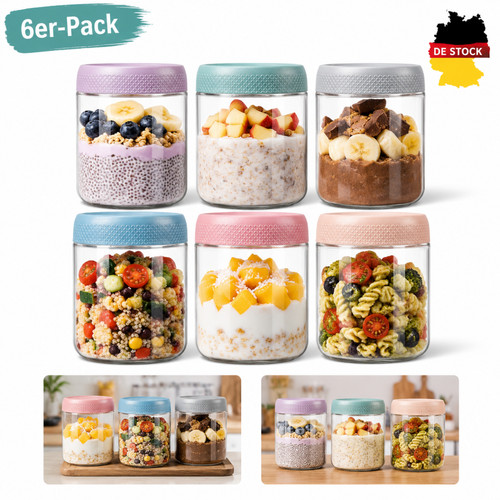 Overnight oats gläser - overnight,