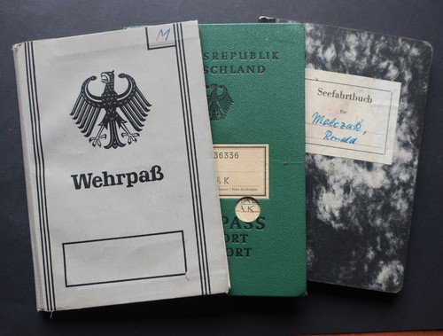 Original nachlass wehrpass - original,
