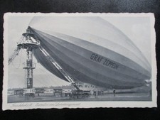 Postkarte Fotokarte Luftschiff