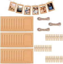 30 Stück Fotogirlande, 15,5 X 11,5 cm papier Bilderrahmen, Fotoleine mit