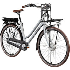 Tretwerk Sophia E Bike 28" Damen Elektrofahrrad 374Wh Hollandrad silber 49cm