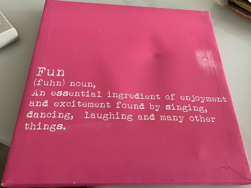 Keilrahmen bild pink fun - bild,, pink: