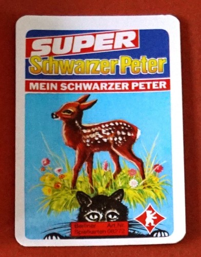 Kartenspiel super schwarzer - super,