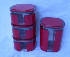 Tupperware 4er set - skyline, 1,5