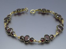 Hoop design fine garnet - -,