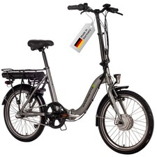 SAXONETTE E Bike Klapprad 20 Zoll mit Rücktrittbremse und Nabenschaltung 374WH