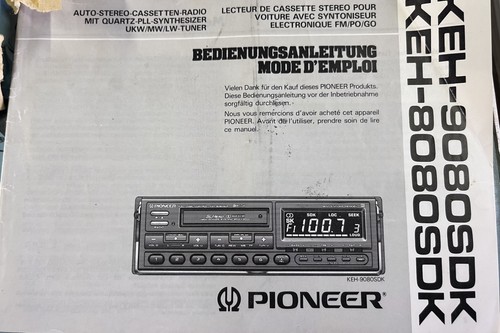Bedienungsanleitung pioneer - ,