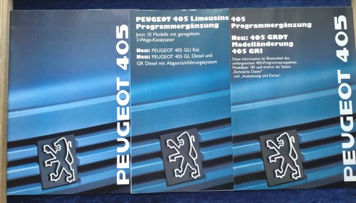 Peugeot 405 gld grd - peugeot,