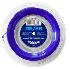 Badmintonsaite Oliver OS 66 - 200 Meterrolle, Farbe Blau