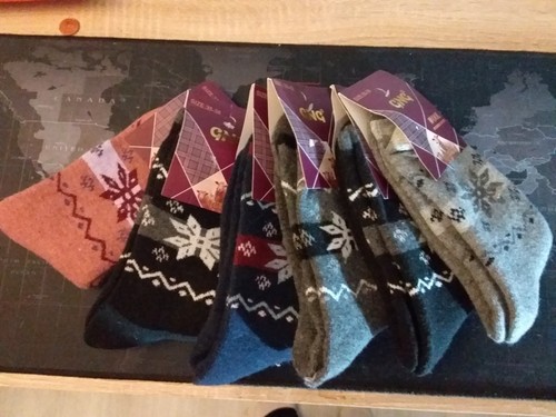 Paar damen angorasocken - paar,