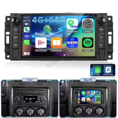 64gb carplay für dodge - 4+64gb,