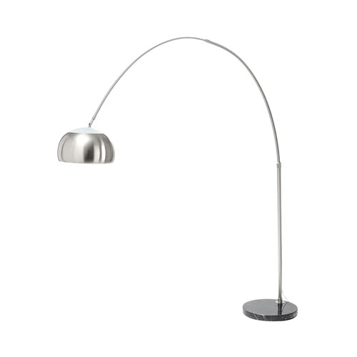 Stehlampe bogenförmig aus