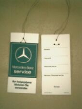 20 Oelzettel Mercedes Oldtimer Oel Zettel Benz NEU unbenutzt Rar ORIGINALVERSION