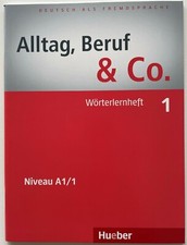 Alltag, Beruf & Co. 1 Deutsch als Fremdsprache - Wörterlernheft - Hueber - NEU