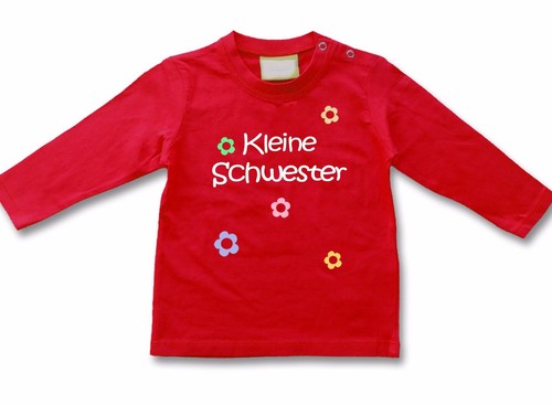Baby shirt kleine - baby, schwester