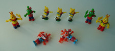 HARIBO Goldbär, Krokodil, Fuchs Fußball Figuren, 9 Stück!