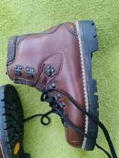 Vintage Wanderschuhe Leder