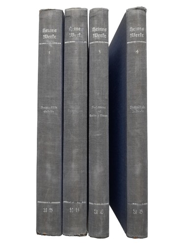 Heinrich heine werke 4 - heine, 1-4