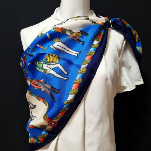 Rare vintage hermes silk - vintage,