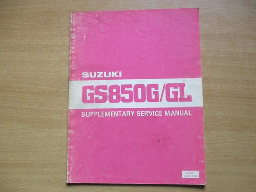 Service manual addendum - , suzuki