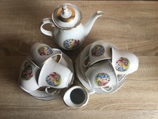 Russisches Teeservice Weiß