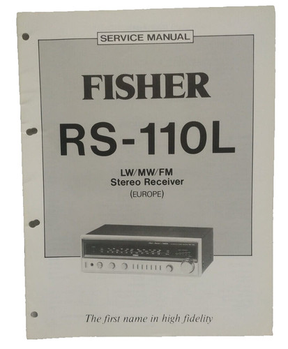 Fisher service manual - fisher,
