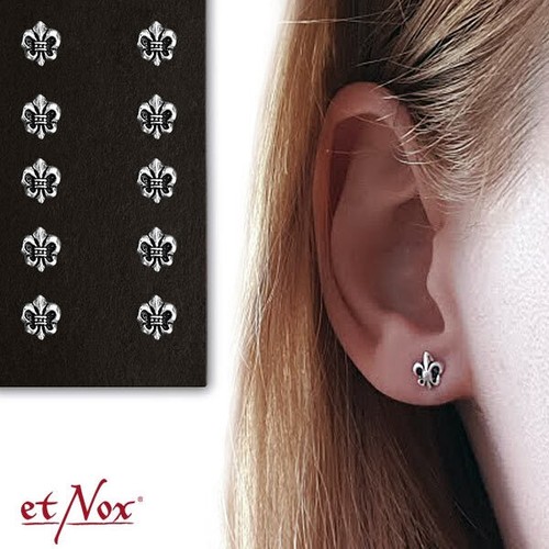 Etnox ohrstecker lilie fleur - ohrstecker,
