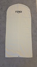 Original FENDI Kleidersack Schutz ca 134 cm x 65 cm ) mit Sichtfenster für Namen
