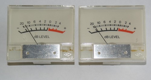 Analog rec level meter - analog, vu