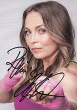 Autogrammkarte Regina Halmich