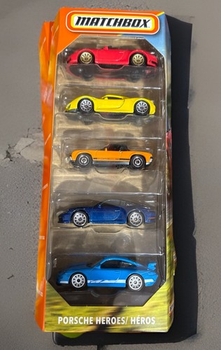 Matchbox pack porsche heroes - 5,