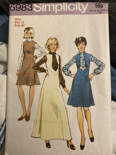 Simplicity 5983 kleid bluse - simplicity,