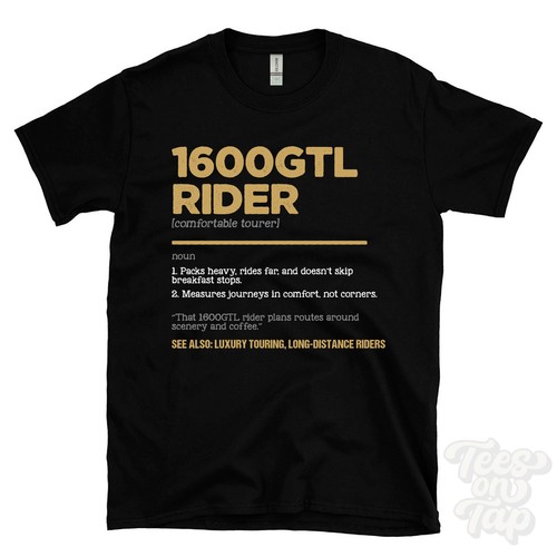 1600gtl rider shirt - t-shirt,