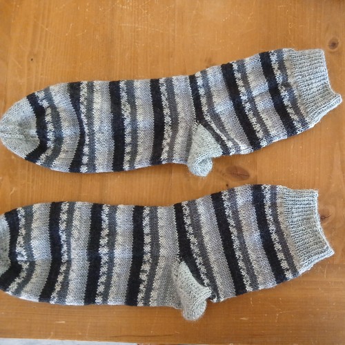 Wollsocken 47 handarbeit - wollsocken,