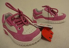 Elefanten Mädchen Baby Schuhe, Kinderschuhe Gr. 20, pink/weiß, Echt Leder, NEU!