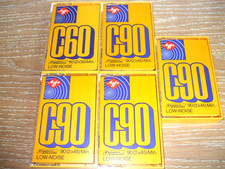 5 X Agfa C-90 LOW-Noise