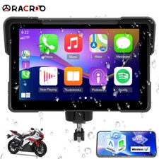 7" Wasserdicht Motorrad Apple CarPlay GPS Navi TouchScreen Navigator Autoradio