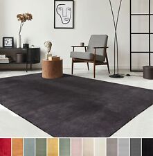 Teppich Kurzflor Weich Wohnzimmerteppich Anti-Rutsch Waschbar