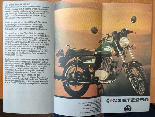 Motorrad etz 250 - motorrad,
