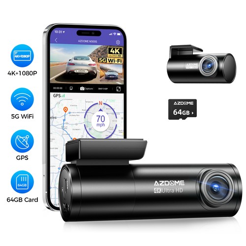 Azdome 1080p lens - azdome, dashcam