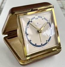 JUNGHANS Uhr Reisewecker Serie BIVOX Bauhaus Design Vintage