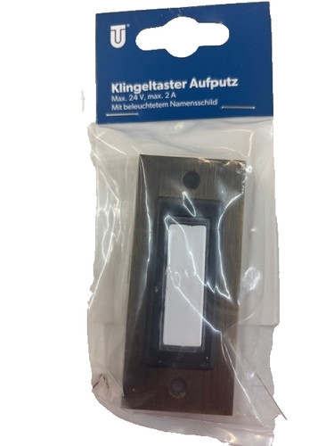Unitec klingel taster fach - unitec, 1-fach