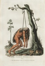 Fakir faqeer Sufi Muslim India Indien costumes Tracht Aquatinta etching 1779