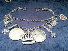 Charivari,Trachtenkette Schmuck für Lederhose Mittelmedaillion König Ludwig I+II